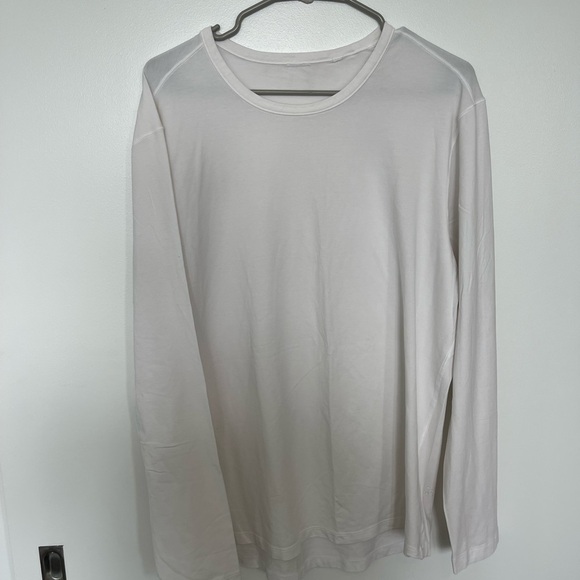 Lululemon Classic White Long Sleeve Shirt - Picture 1 of 6